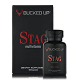 Bucked Up Stag Multivitamin cápsulas: apoyo diario de energía y vitalidad.