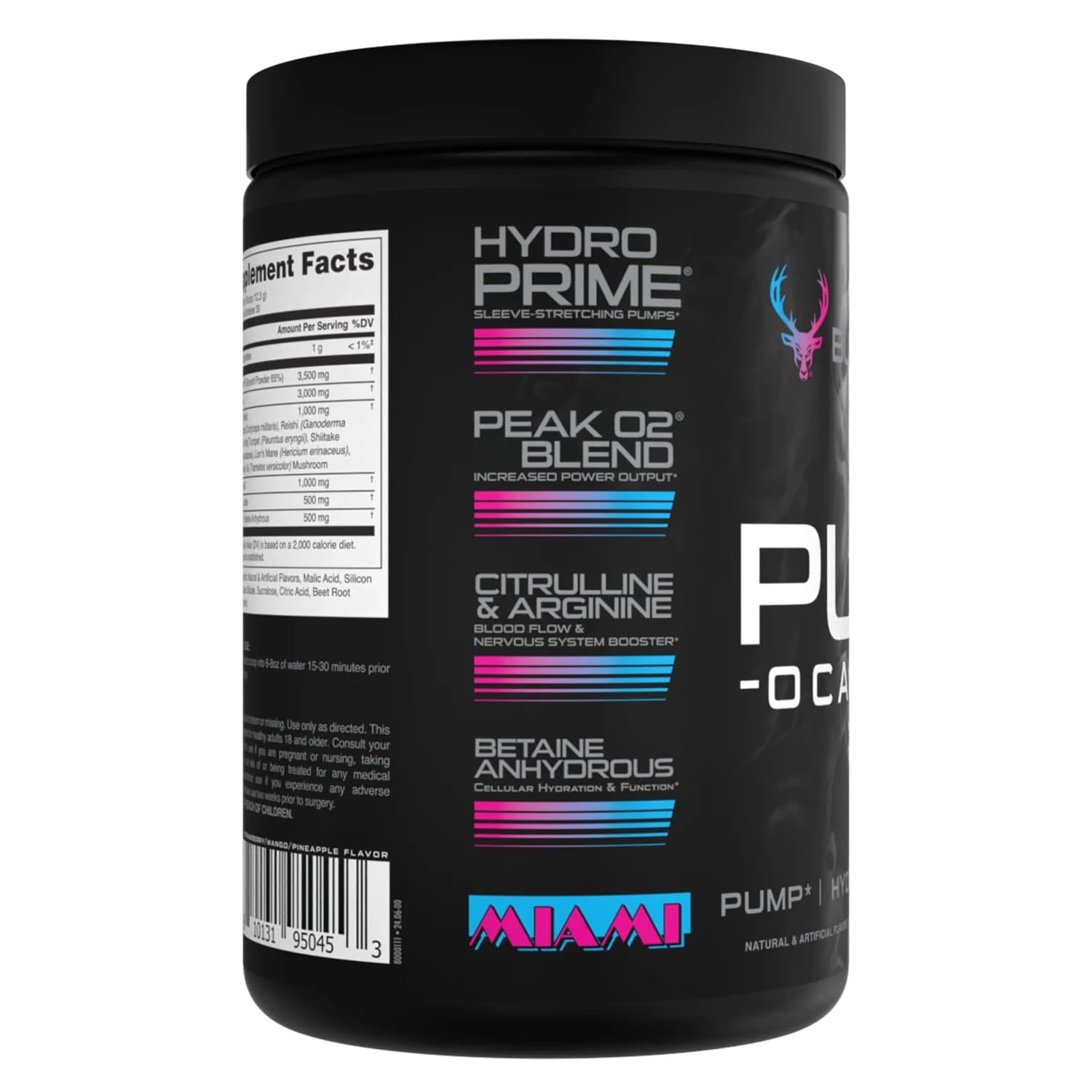 Bucked Up Pump-ocalypse polvo listo para mezclar y una rápida disolución.