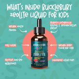 Bucklebury Sabor Mora Sin Azúcar, etiqueta colorida, ideal para mezclar.