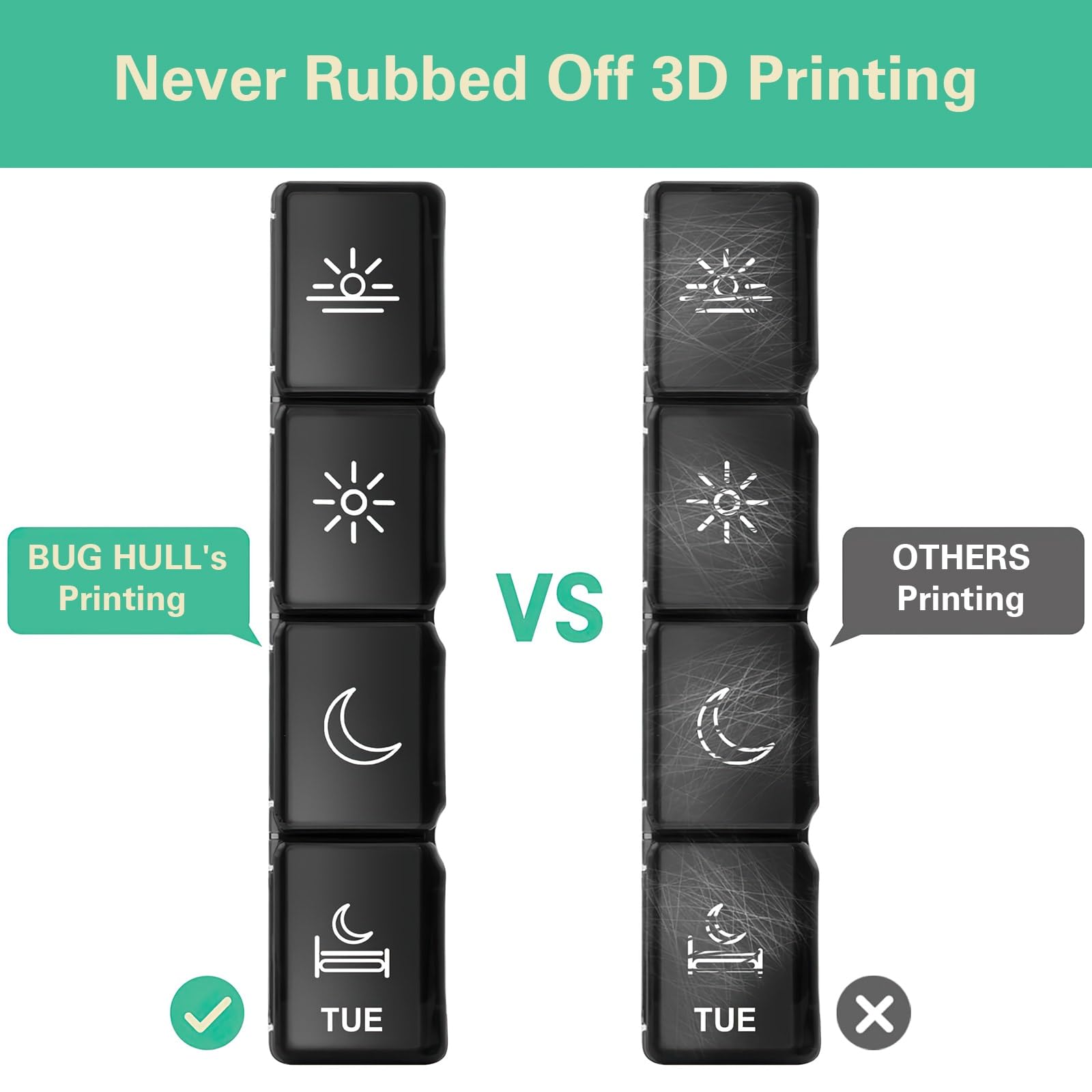 BUG HULL ultra resistente y duradero, ideal para años de uso
