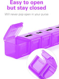 BUG HULL organizador de 7 días para viajes, compacto y práctico.