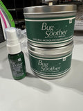 Producto hecho en EE. UU., vela repelente Bug Soother para exteriores.