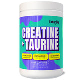Bugfe Creatina con Taurina, envase de 60 porciones para mayor fuerza