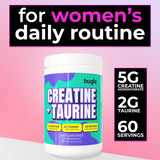 Bugfe Creatina Taurina, mezcla fácil en agua para entrenamientos