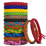 Pulseras BuggyBands anti mosquitos en pack de 24 para viajes al aire libre