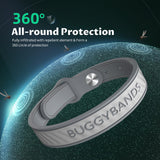 Textura de silicona suave de BuggyBands para uso cómodo diario.