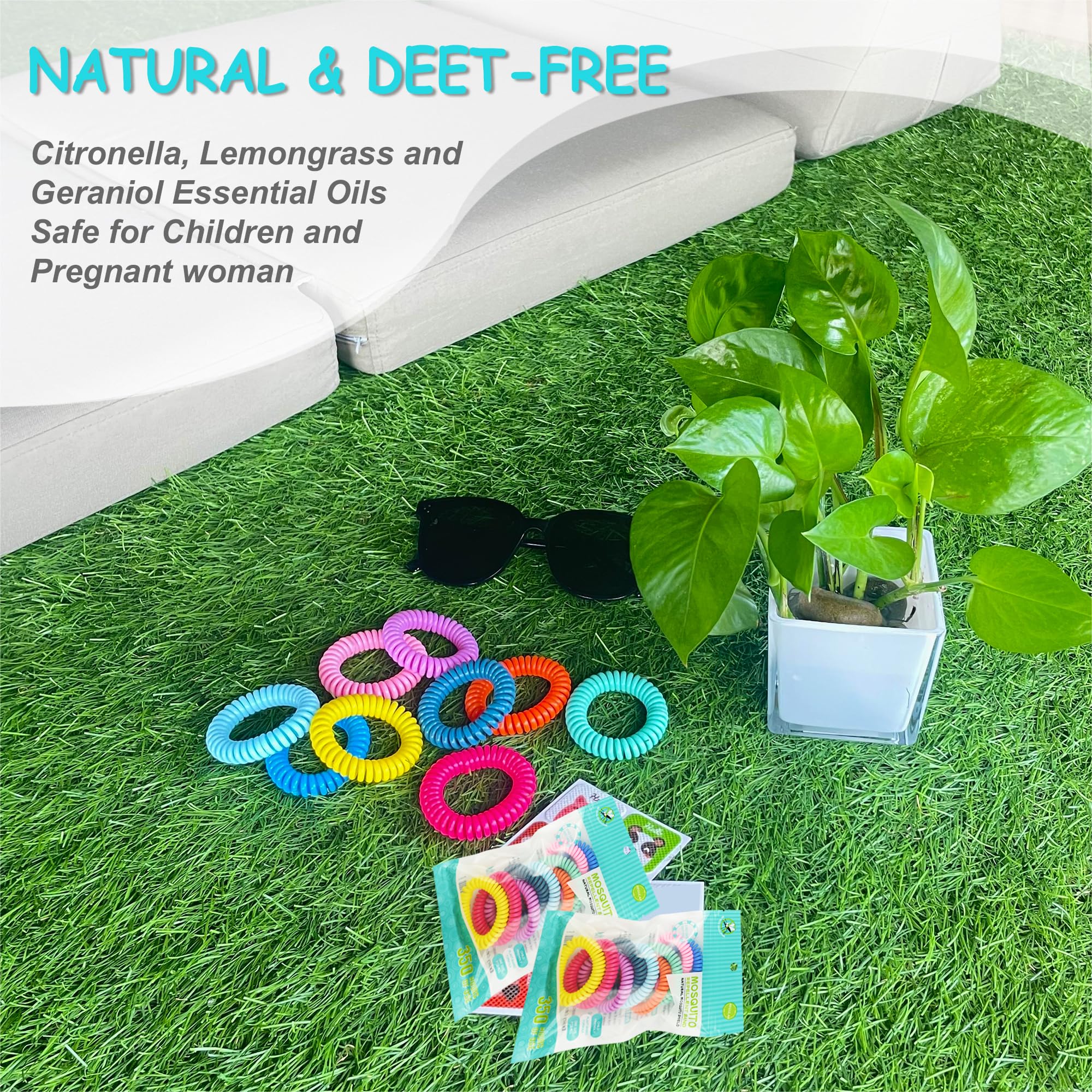 Uso al aire libre con BuggyBands para camping y pesca, protección ligera