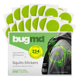 BugMD Squito pegatinas en la ropa para repeler mosquitos al aire libre
