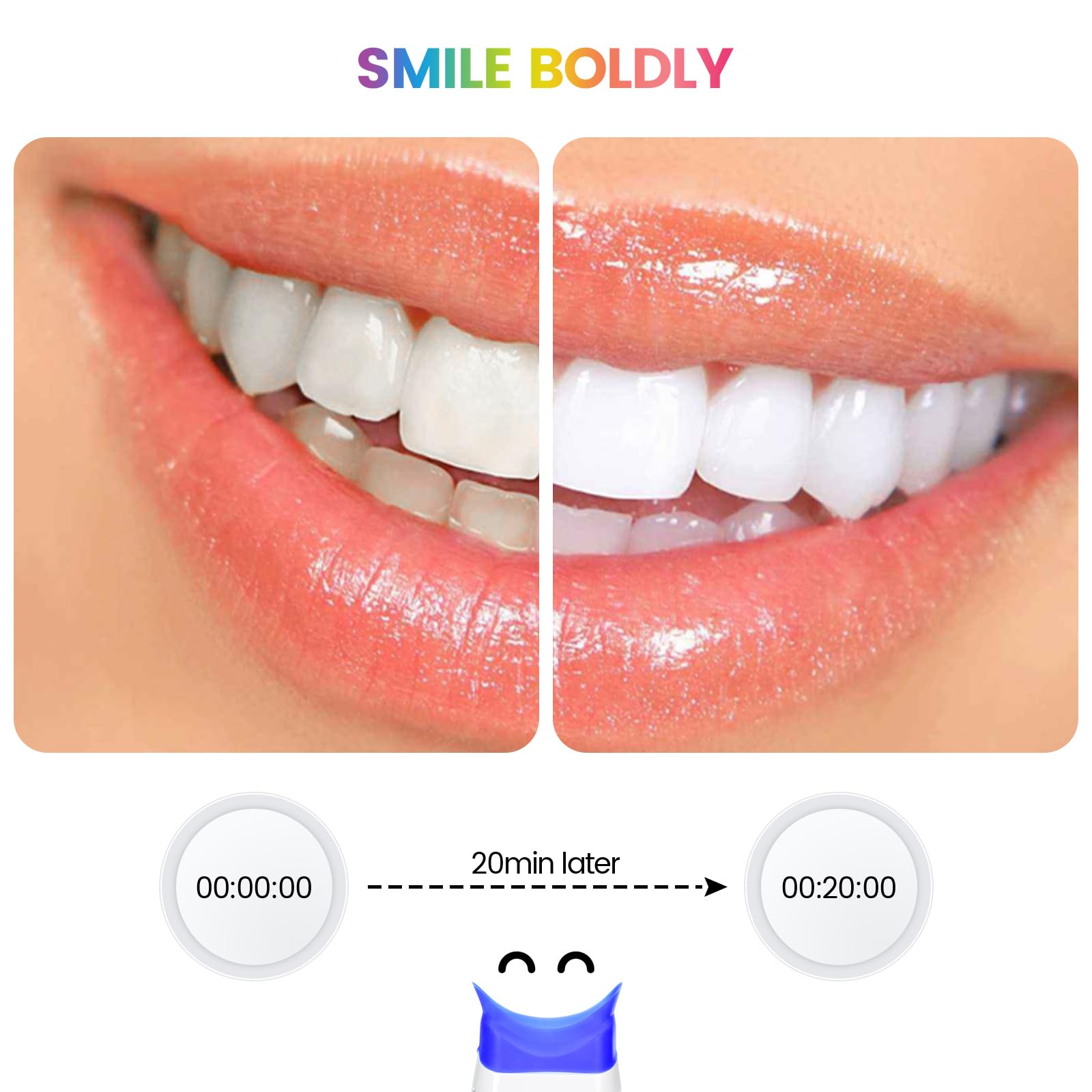 Buifac boquilla dental ergonómica para contacto uniforme y cuidado bucal