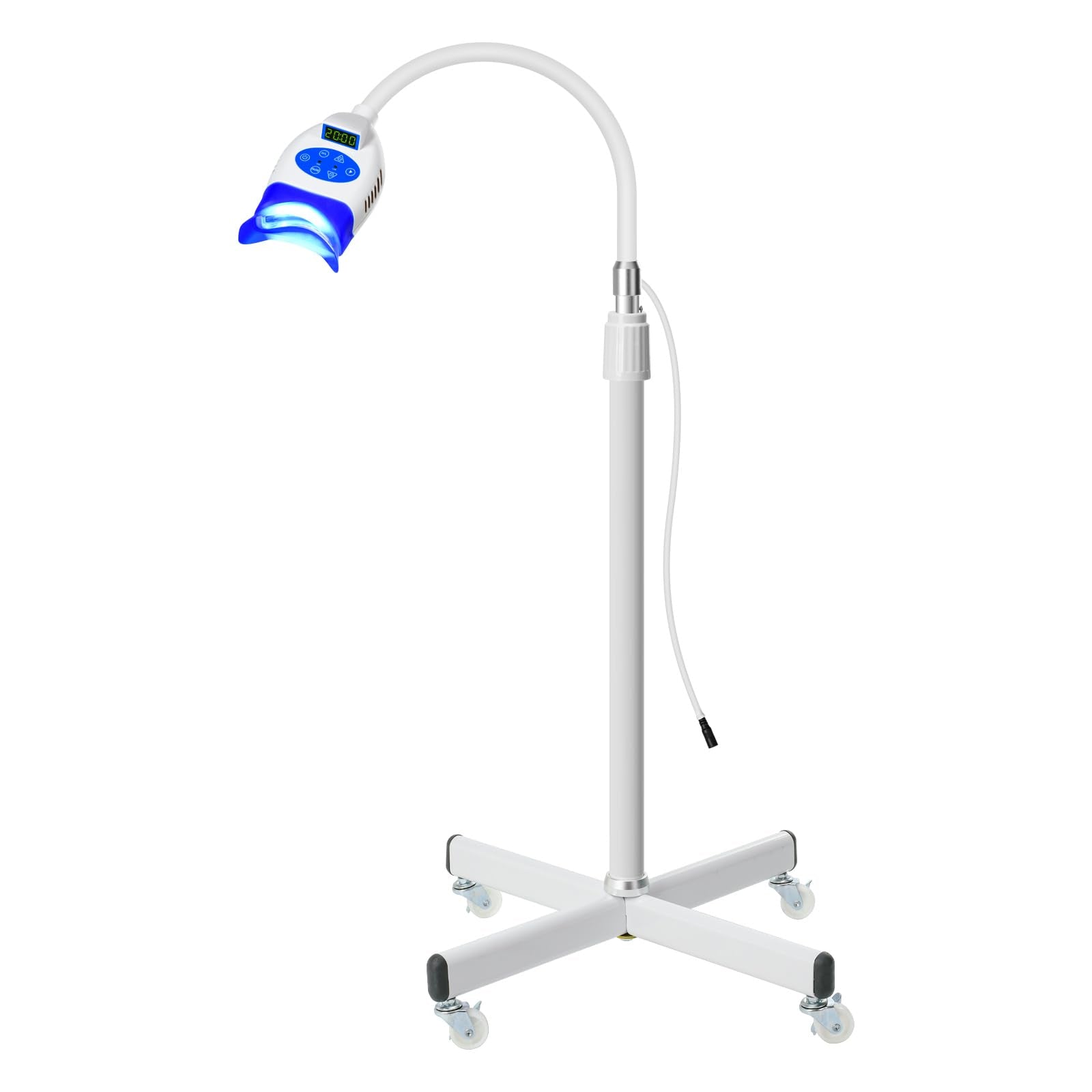 Buifac lámpara de blanqueamiento dental con 10 LEDs y luz fría para resultados suaves