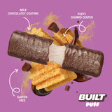 BUILT Bar Puff Churro: 17 g de proteína con colágeno en cada barrita.