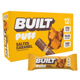 Built Bar Puffs Caramelo Salado: snack proteico para energía diaria