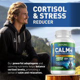 Built by Nature Calm+ cápsulas en mano sugieren consumo cómodo
