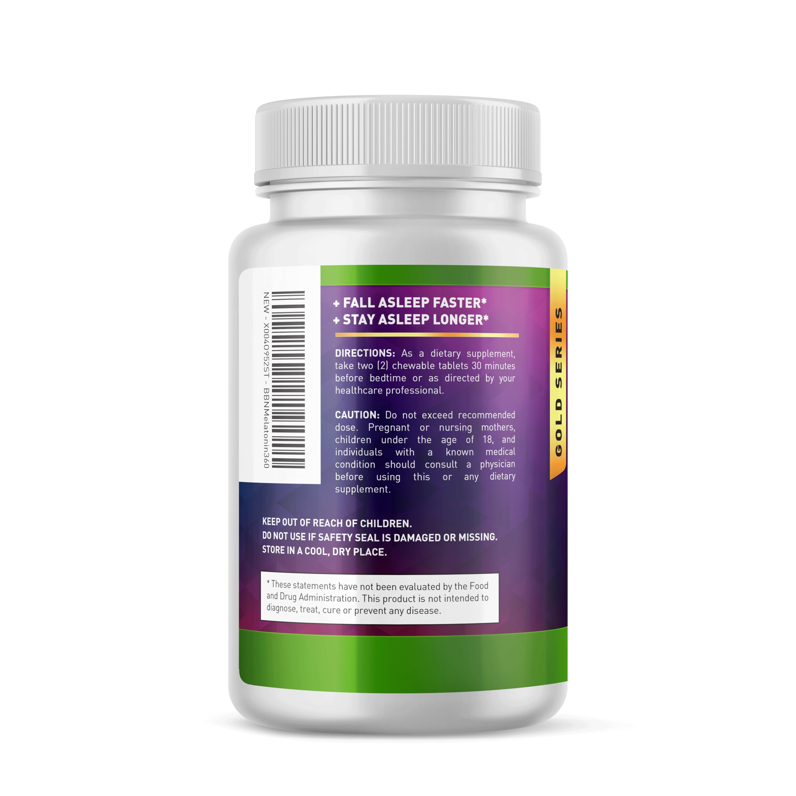 Built by Nature Melatonina 10 mg, sabor natural y calidad confiable.