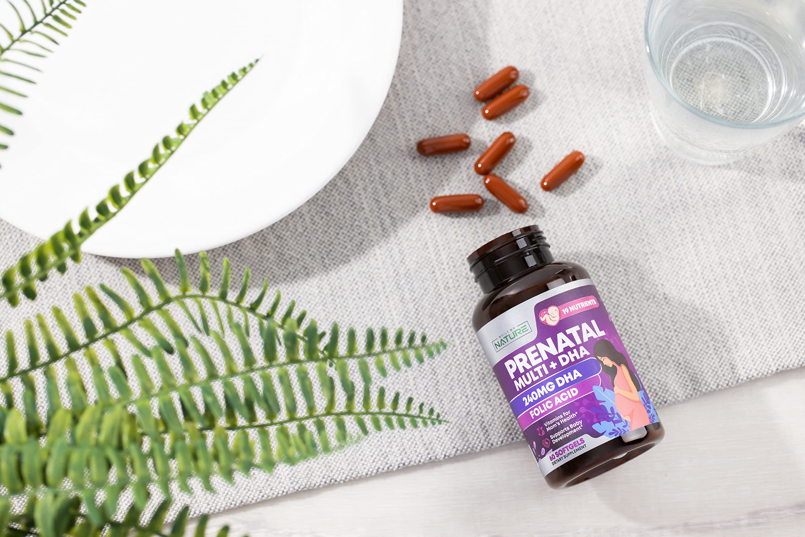 Built by Nature Prenatal: vitamina C y B12 para energía