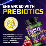 Probióticos Built by Nature para mujeres con estilo de vida activo.