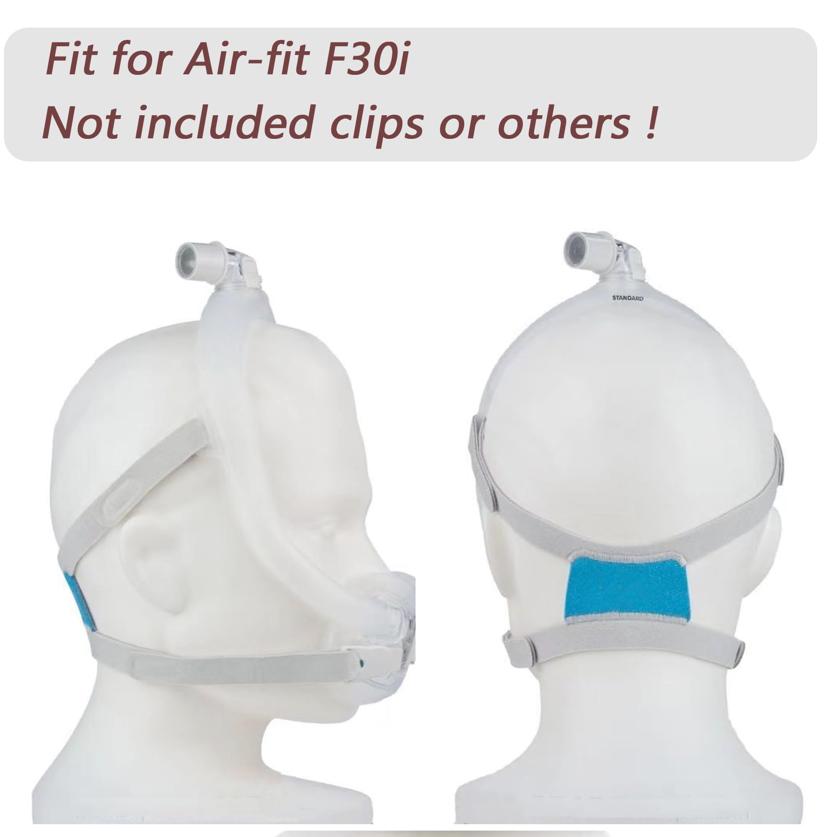 Bukpom cinta de ajuste con magia para Airfit F30i, fijación estable durante el uso