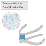 Bukpom material nylon suave para Airfit F30i, cómodo y resistente durante sesiones largas