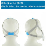 Tira de cabeza elástica suave de Bukpom para AirFit F30 con confort durante la noche.