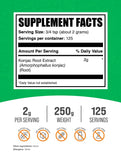 Glucomannan BulkSupplements sin gluten para estilo de vida activo