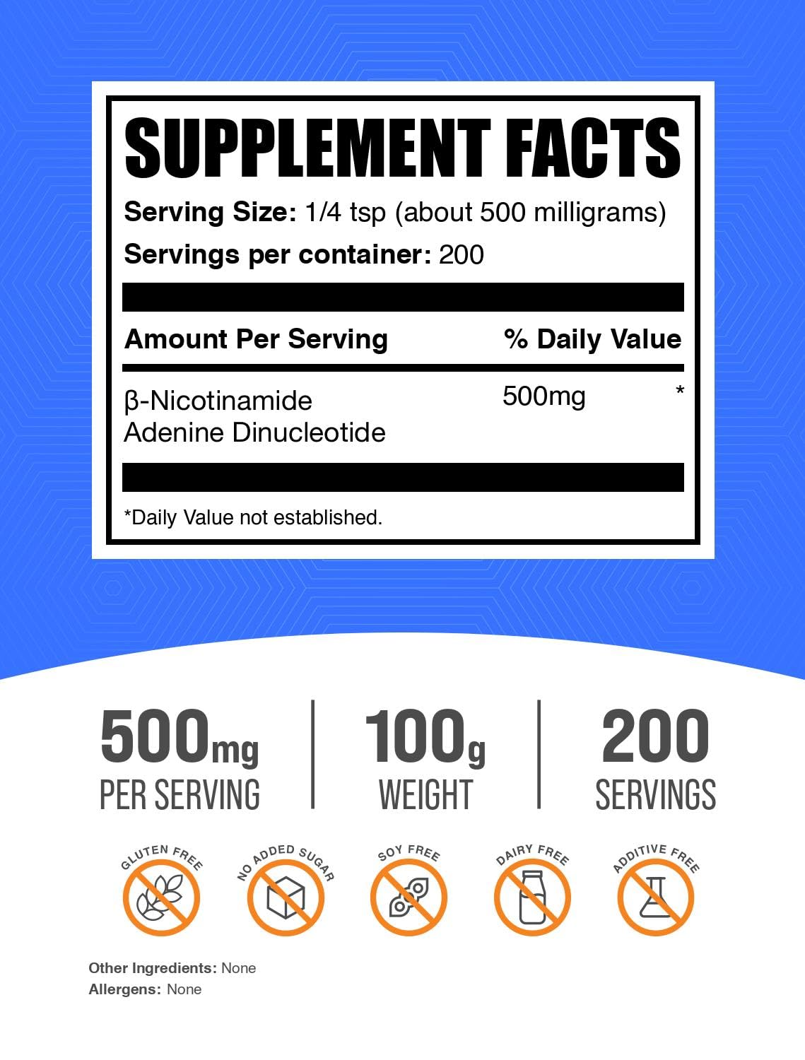 BulkSupplements NAD polvo cuchara medidora: dosis sin esfuerzo para tus mañanas