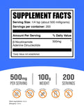 BulkSupplements NAD polvo cuchara medidora: dosis sin esfuerzo para tus mañanas