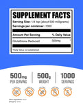 BulkSupplements glutatión reducido polvo cuchara medidora para dosis precisas