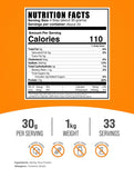 Proteína vegana BulkSupplements de cebada y arroz para batidos nutritivos y sin lácteos