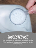 BulkSupplements ácido cítrico polvo para bombas de baño, creando efectos cítricos y aromáticos.