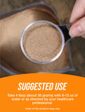 BulkSupplements proteína de almendra: empaque práctico para almacenamiento y uso diario.