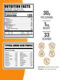 BulkSupplements proteína de almendra: polvo para mezclar fácilmente en bebidas veganas.