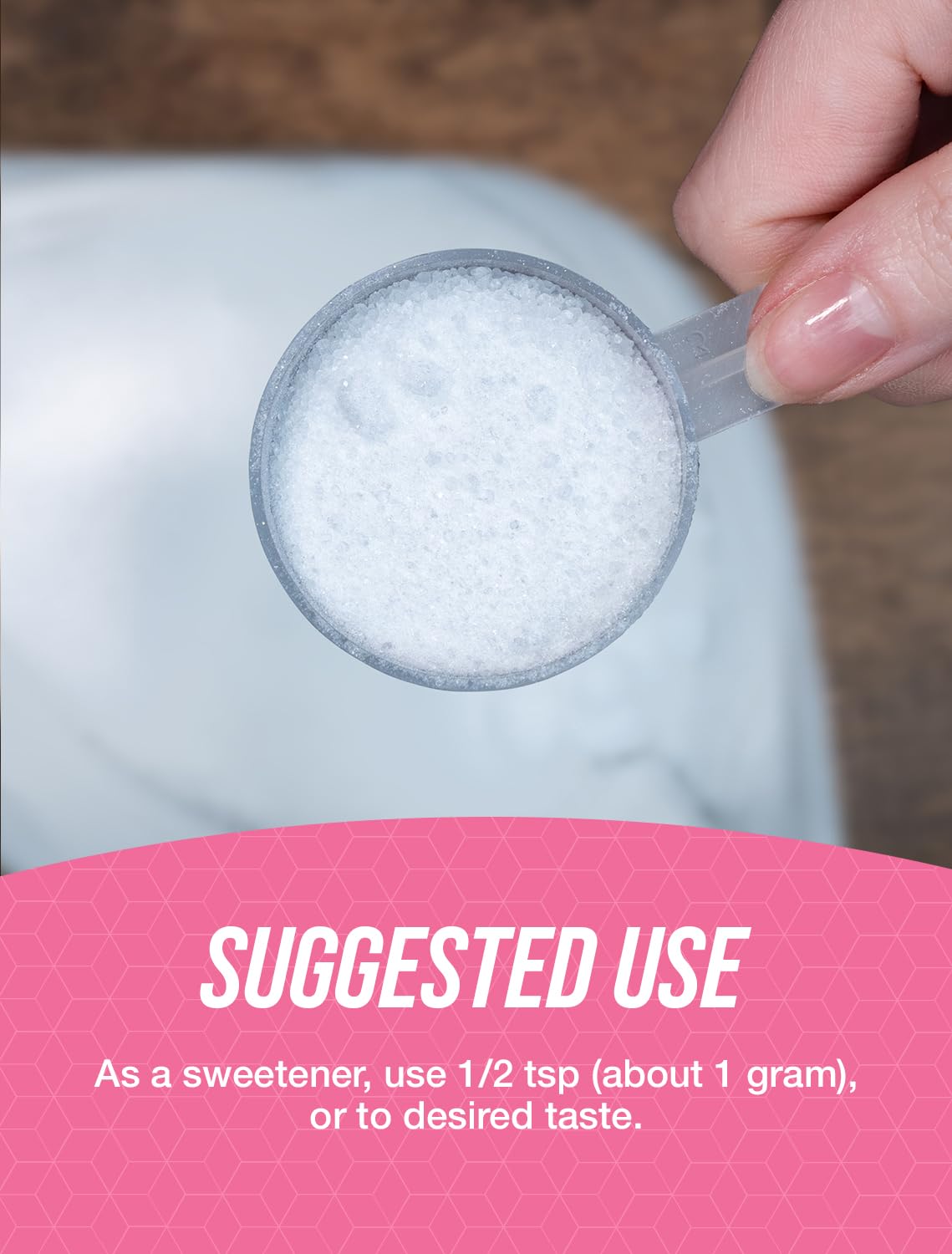 BulkSupplements Aspartame en polvo: cocción y repostería con control de porciones