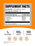 Bulksupplements BCAA 2:1:1 polvo sin sabor para mezclar en batidos