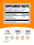 Betaína Anhidra BulkSupplements: mezcla fácil en batidos para energía sostenida