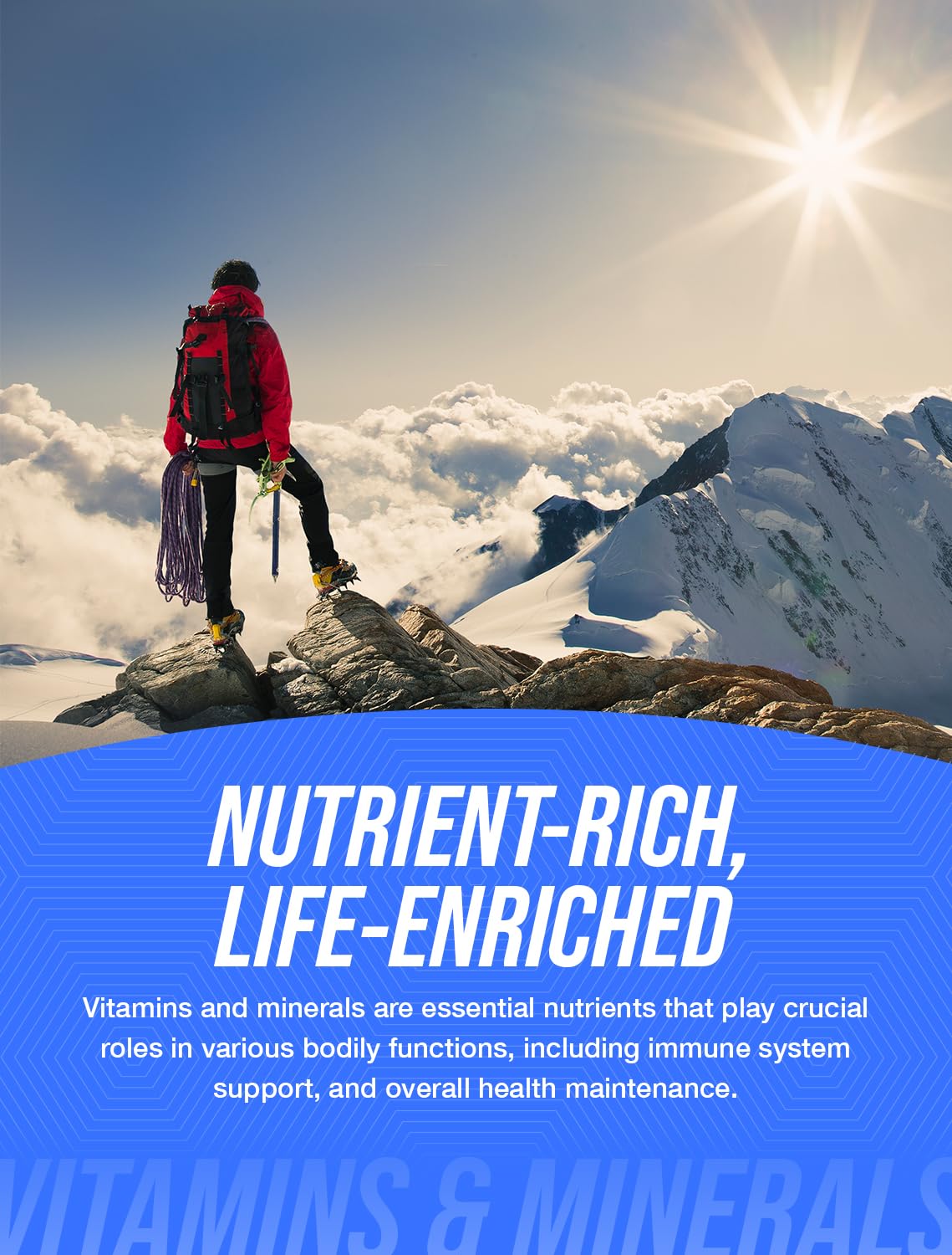 BulkSupplements Bicarbonato de potasio: etiqueta legible que garantiza trazabilidad y calidad.