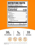 BulkSupplements Egg White Protein Powder scoop shows a 30 g serving for easy fueling.