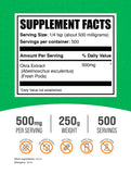 BulkSupplements extracto de quingombo en polvo, textura suave para mezclar fácilmente.