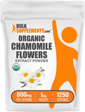 BulkSupplements extracto de manzanilla orgánico en polvo para infusiones relajantes