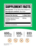 BulkSupplements Fadogia Agrestis Extract polvo con dosificador facilita medir dosis