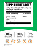 BulkSupplements Guaraná Extract Powder - polvo: impulso natural para la mañana