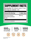 BulkSupplements Gymnema Extract Polvo con medidor, porciones precisas.