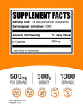BulkSupplements L-Cistina polvo, medidor práctico para batidos