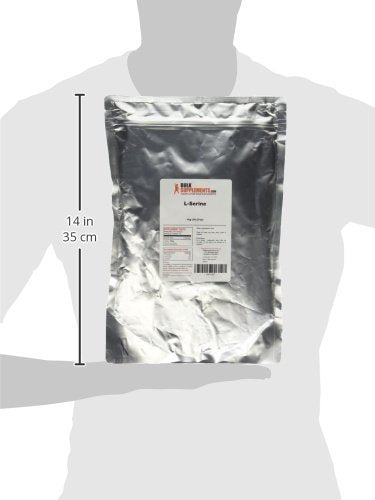 BulkSupplements L-Serina con controles de calidad de laboratorio de terceros