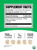 BulkSupplements Moringa Extract Powder, medición, facilita dosis diarias para apoyar tu bienestar