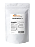 Bulksupplements panel nutricional claro para plan de suplementación.