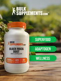 Paquete BulkSupplements 420 cápsulas veganas para consumo diario.