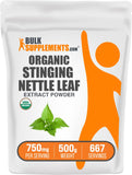 BulkSupplements polvo-ortiga-organica: polvo para apoyo diario de bienestar.