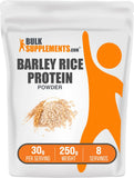 BulkSupplements proteína de cebada y arroz en envase de 250 g para batidos