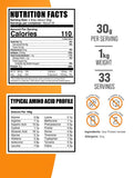 Bulksupplements proteina de soya aislada, batido suave y sin sabor.