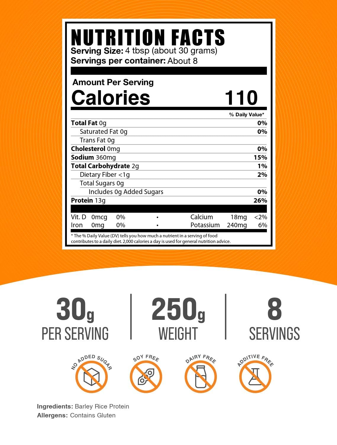 Batido rápido con proteína vegana sin sabor para entrenamientos